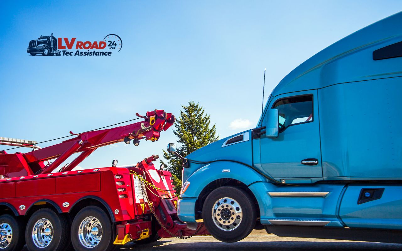 Towing services for semi-trucks in Las Vegas