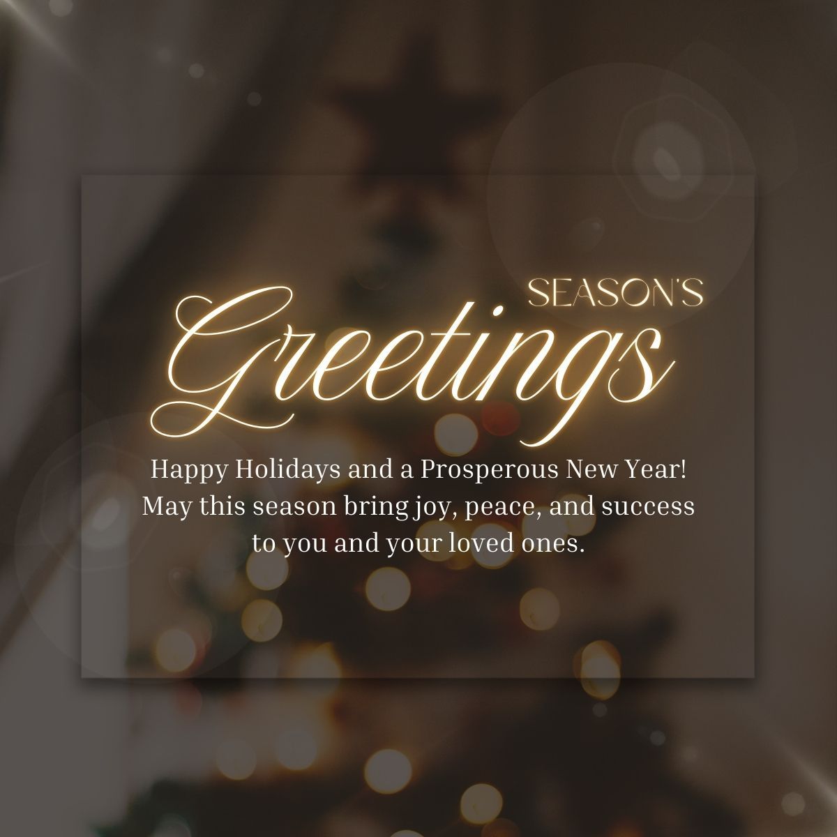 Season's Greetings